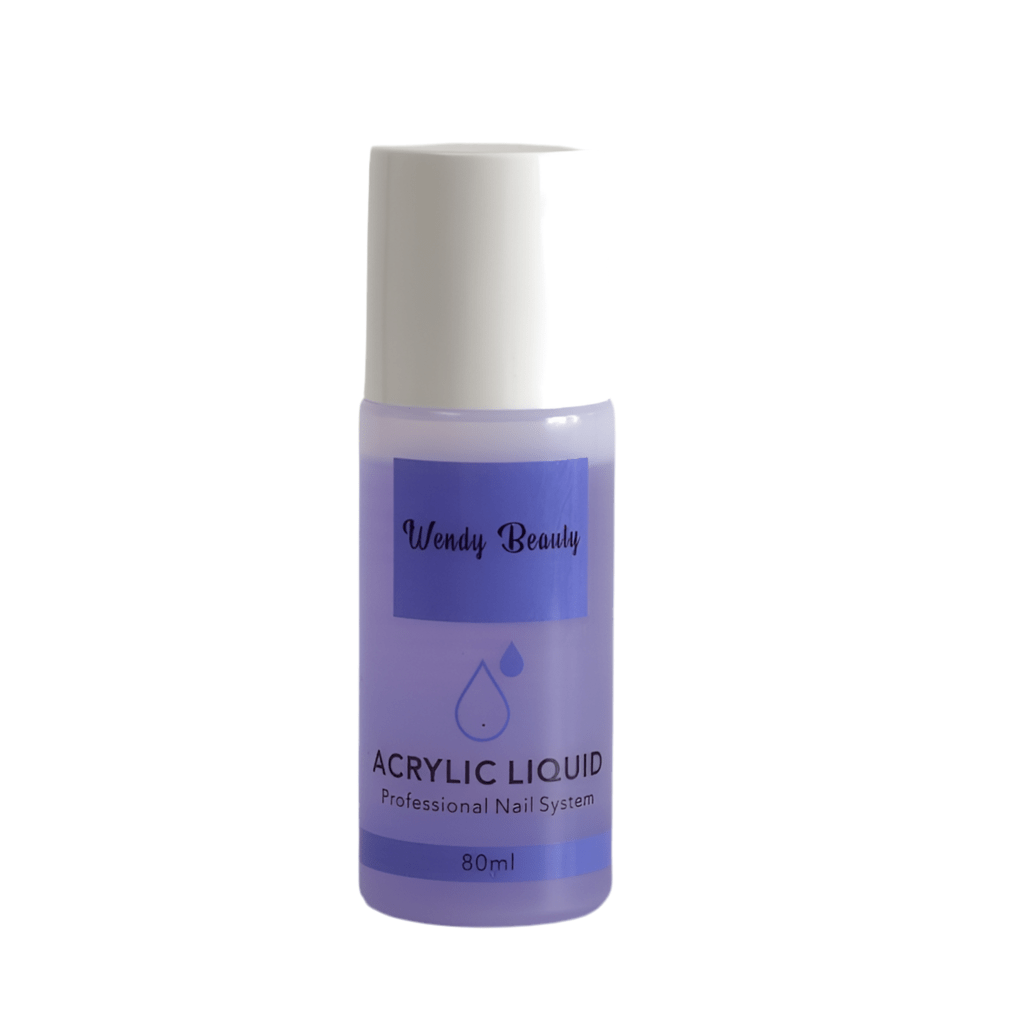 Nail Acrylic Liquid 80ml – Strong & Smooth Nails