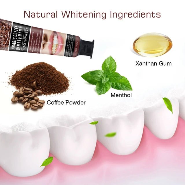 Aichun Beauty Arabic Coffee Whitening Toothpaste 100ml - Brighten Your Smile