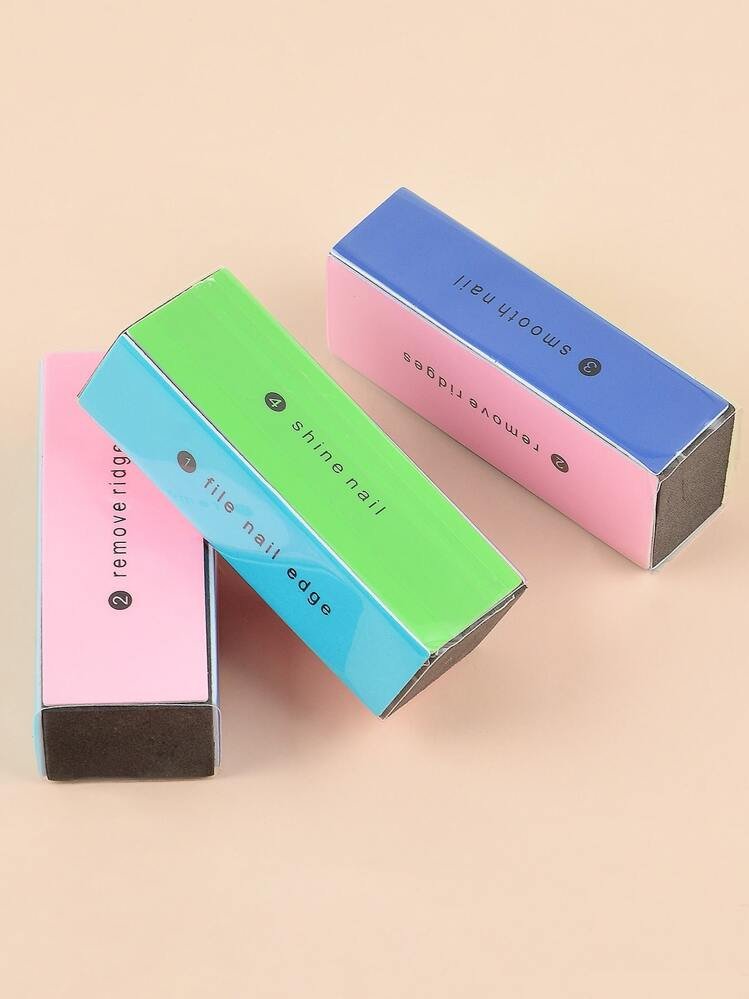 4-Step Nail Buffer Block - Smooth, Shine & Polish