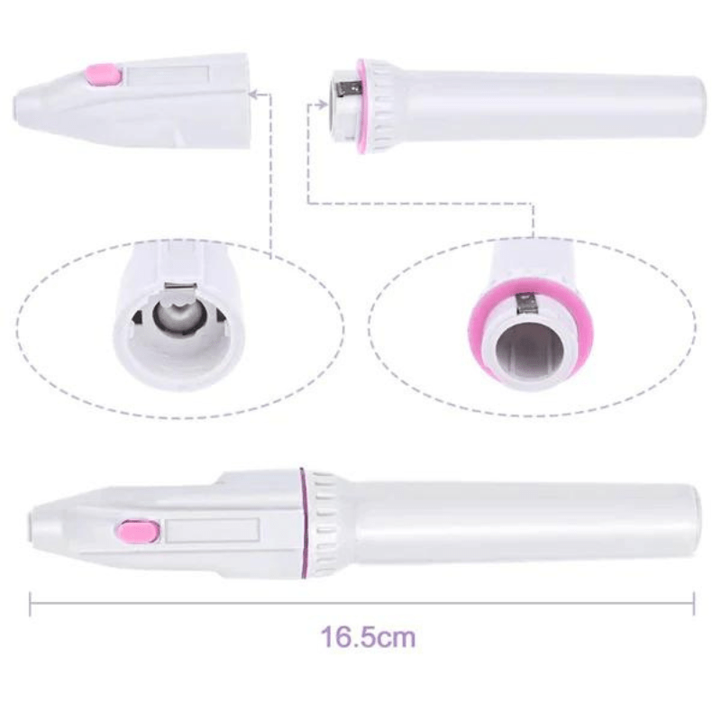 Nail Drill with 10 Attachments - Battery Operated Nail File Kit