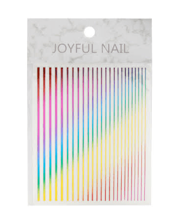 LINE STRIP Nail Art Stickers | Sleek, Modern Designs for Trendy Nails