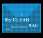 2mm Thick Color Student Folder Stationery Bag Button A4 File Bag XD21