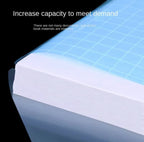 2mm Thick Color Student Folder Stationery Bag Button A4 File Bag XD21