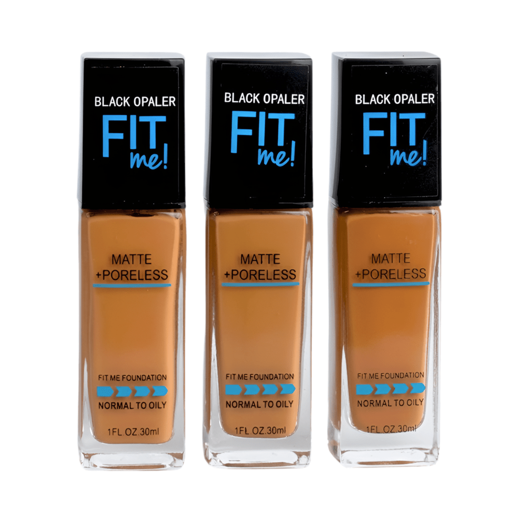 Black Opaler Fit Me Foundation 30ml – Seamless, Natural Coverage for Every Skin Tone