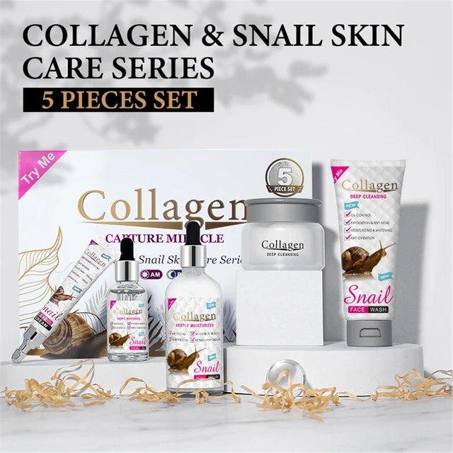 Collagen Capture Miracle Set - Collagen & Snail Skin Care Collection