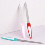 Classic Metal Nail File – 1 Piece (Random Color)