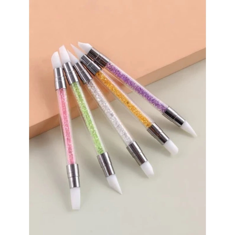 Sparkle Dual Ended Nail Art 5Pc Tool Set - The Ultimate Kit for Precision Nail Designs!