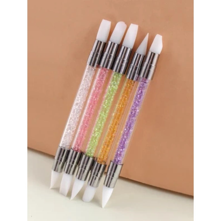 Sparkle Dual Ended Nail Art 5Pc Tool Set - The Ultimate Kit for Precision Nail Designs!