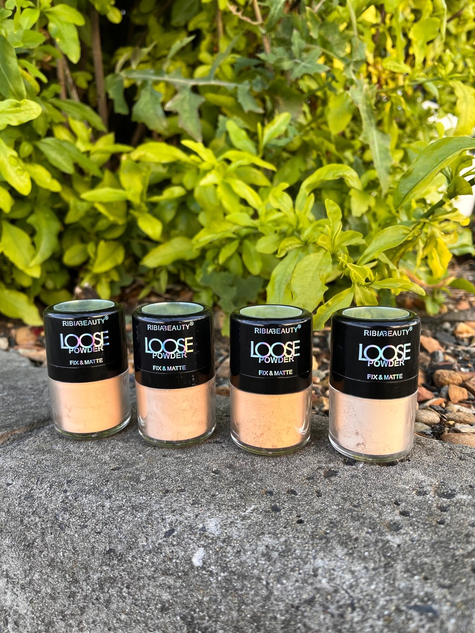 Ribiabeauty Loose Powder - Fix & Matte for Flawless Finish
