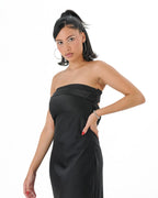 Glamorous Satin Bodycon Dress – Luxe Shine & Flattering Fit