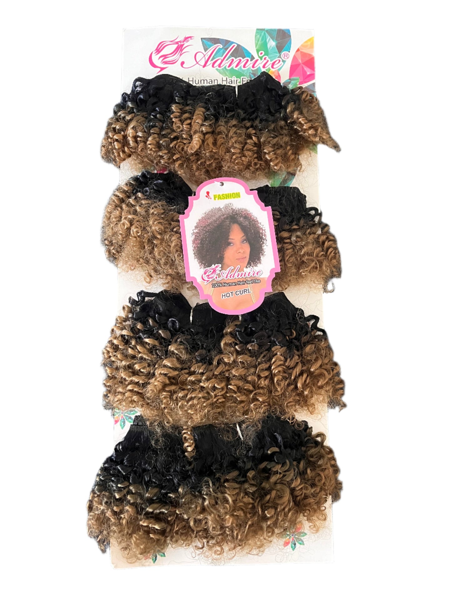 Hot Curls Short Length Synthetic Hair Extentions