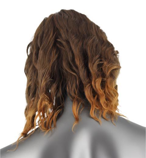 Wavy Wet Look Short Hair Wig