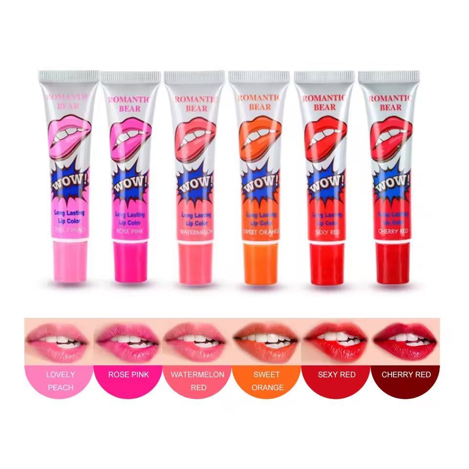 Kaliya Beauty WOW! Peel-Off Lip Tint – Long Lasting Lip Color