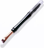 Dual-Ended Eyebrow Brush with Spoolie 1Pc - Perfect for Shaping and Defining Brows
