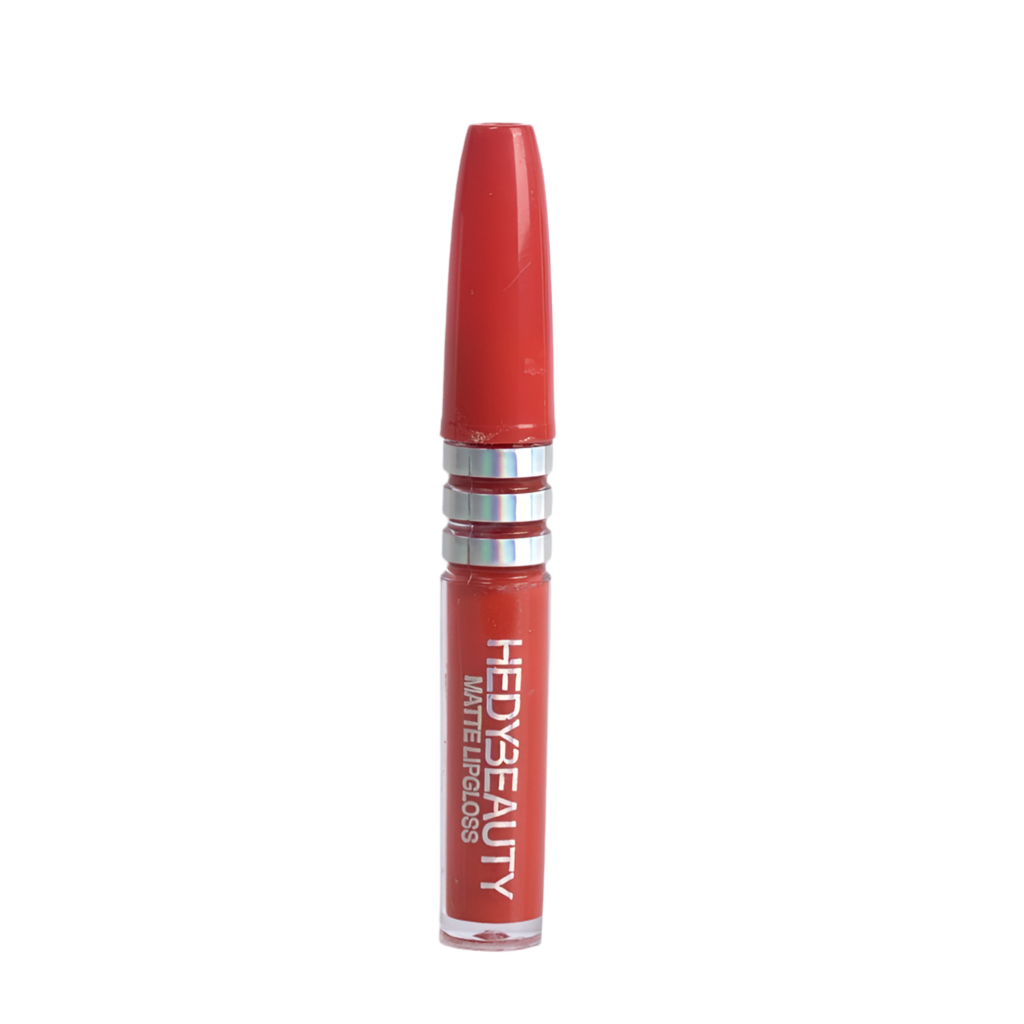 HedyBeauty Vibrant Matte Lip Gloss – Bold Color, Lasting All Day