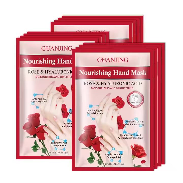 Rose and Hyaluronic Acid Peeling Mask 1PC- Smooth & Radiant Skin