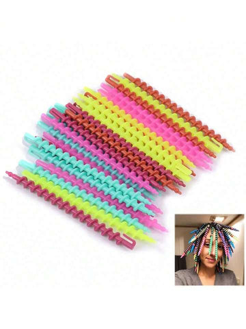 Spiral Hair Curling Rods - Create Beautiful, Bouncy Curls Without Heat