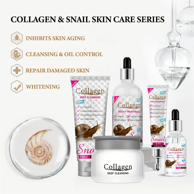 Collagen Capture Miracle Set - Collagen & Snail Skin Care Collection