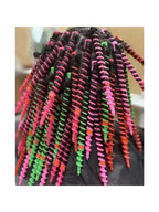 Spiral Hair Curling Rods - Create Beautiful, Bouncy Curls Without Heat