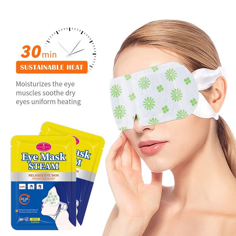 Steam Eye Mask - Relax & Revitalize Your Eyes - 5PCS