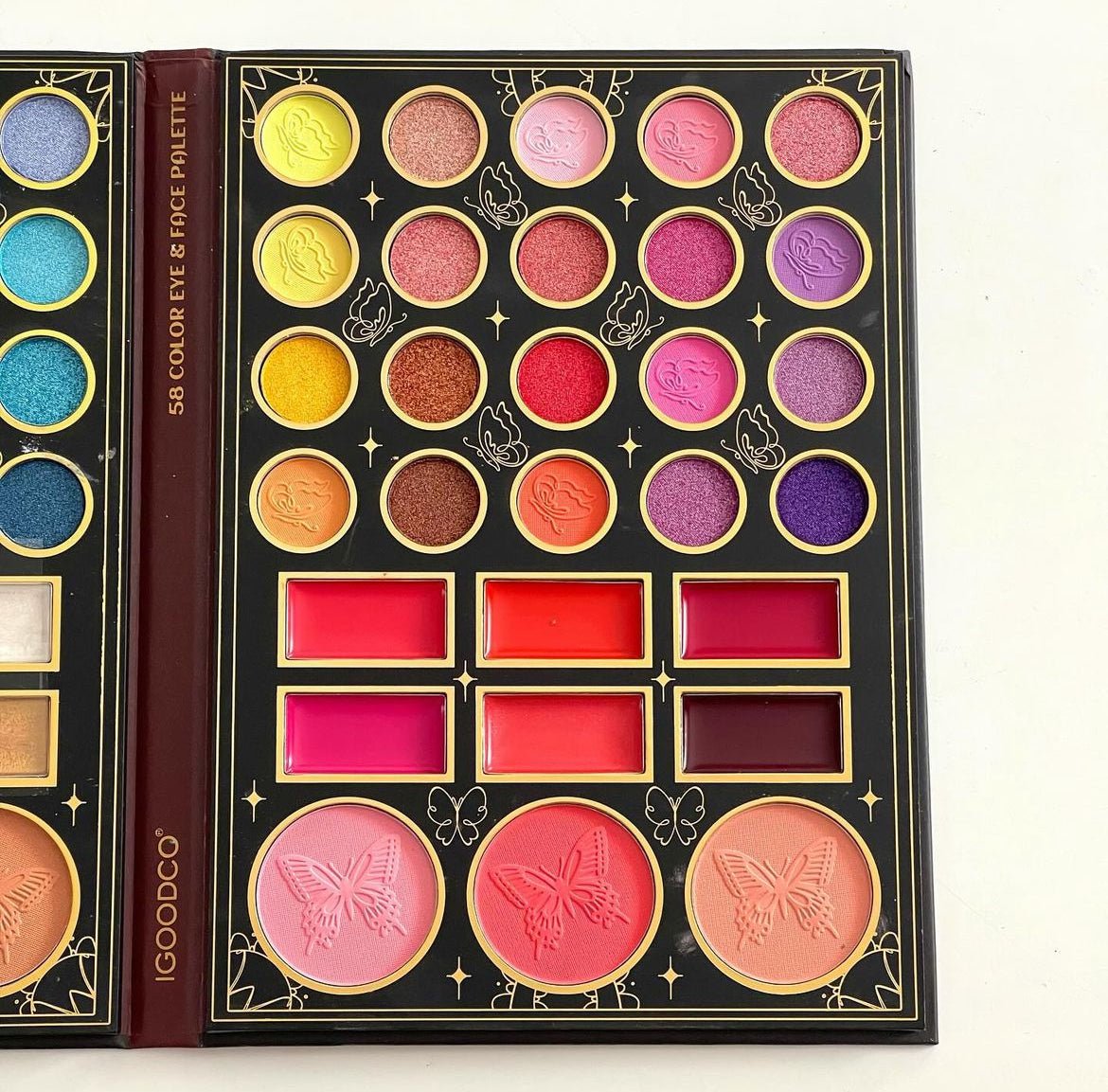 IGOODCO 58 Color Eye & Face Palette - Versatile Makeup Palette