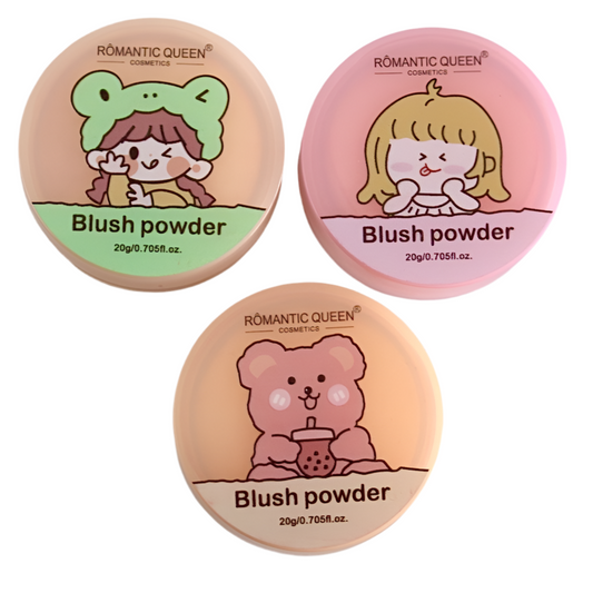 Romantic Queen Blush Powder 20g | Natural Rosy Glow