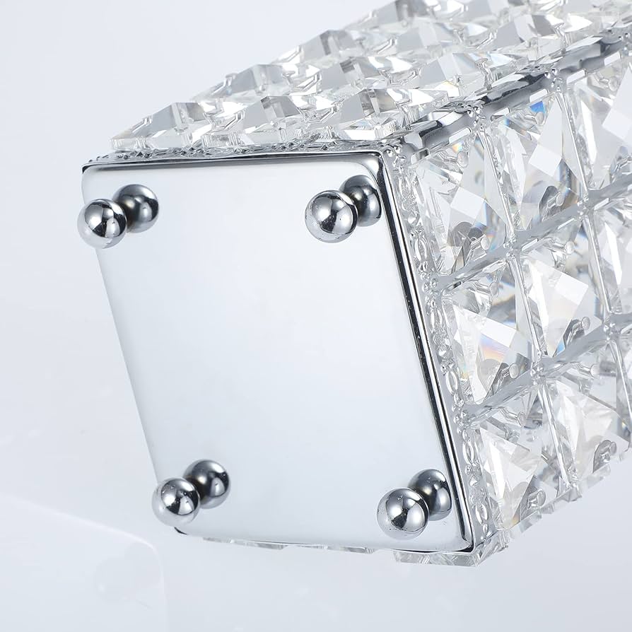 Crystal Makeup Brush Holder - Elegant Cosmetic Organizer