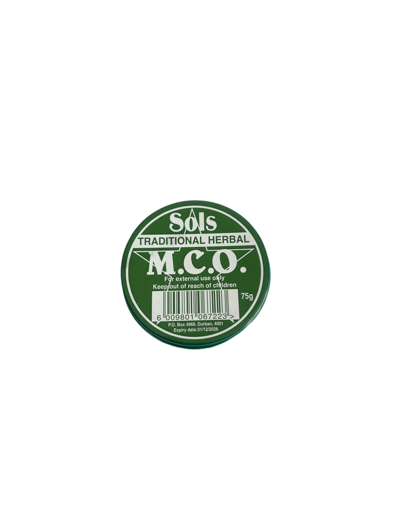 Sols Traditional Herbal Rub 75g – Natural Relief for Muscle Aches and Pains!