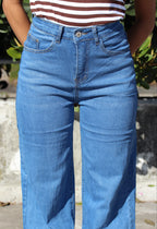 Wide-Leg High-Rise Jeans – DYQ 385