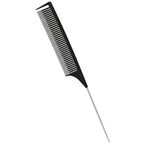Professional Rat Tail Comb with Metal Handle – Hair Styling & Sectioning Tool 6pc
