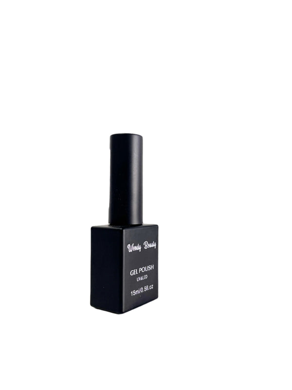 Wendy Beauty Gel Polish UV/LED – Professional 15ml Gel Nail Color - Black