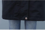 Fleece Lined Hooded Windbreaker – Warm Casual Outdoor Jacket
