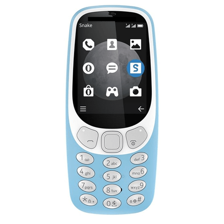 Classic 3310 Style Mobile Phone - Durable Retro Design with Modern Features