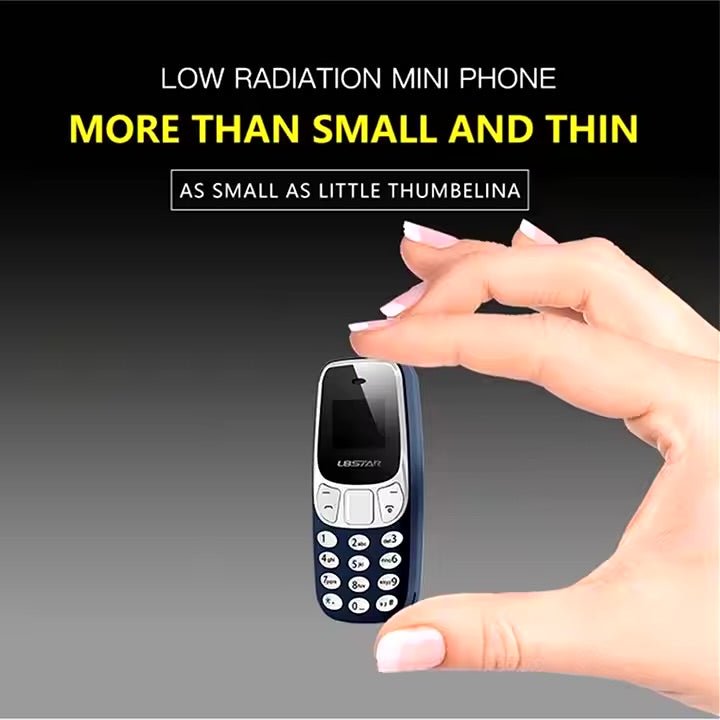 Mini Retro GSM Cell Phone – Compact, Classic Style, Perfect for Minimalists
