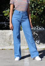Wide-Leg High-Rise Jeans – DYQ 385