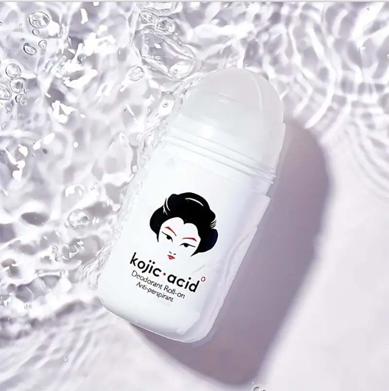 GuanJing Kojic Acid Deodorant Roll-On - Fresh & Bright Underarm Care