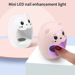 Portable Mini Nail Lamp Compact  UV/LED 1PC
