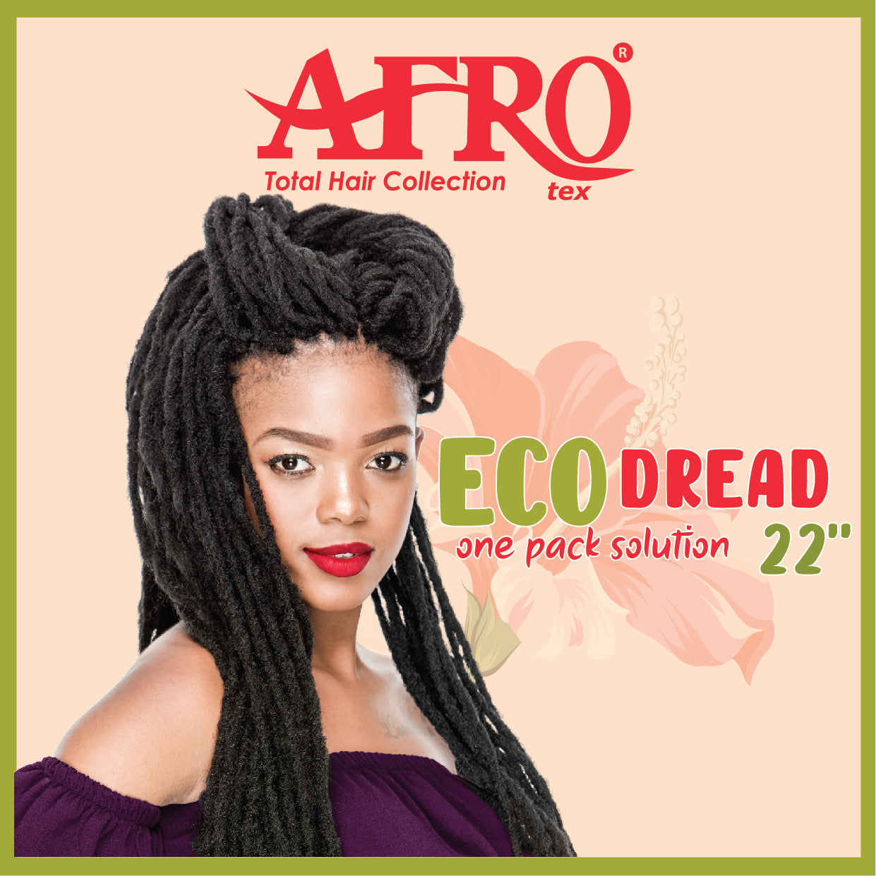 Afro Eco Dread Hair Extensions 22”