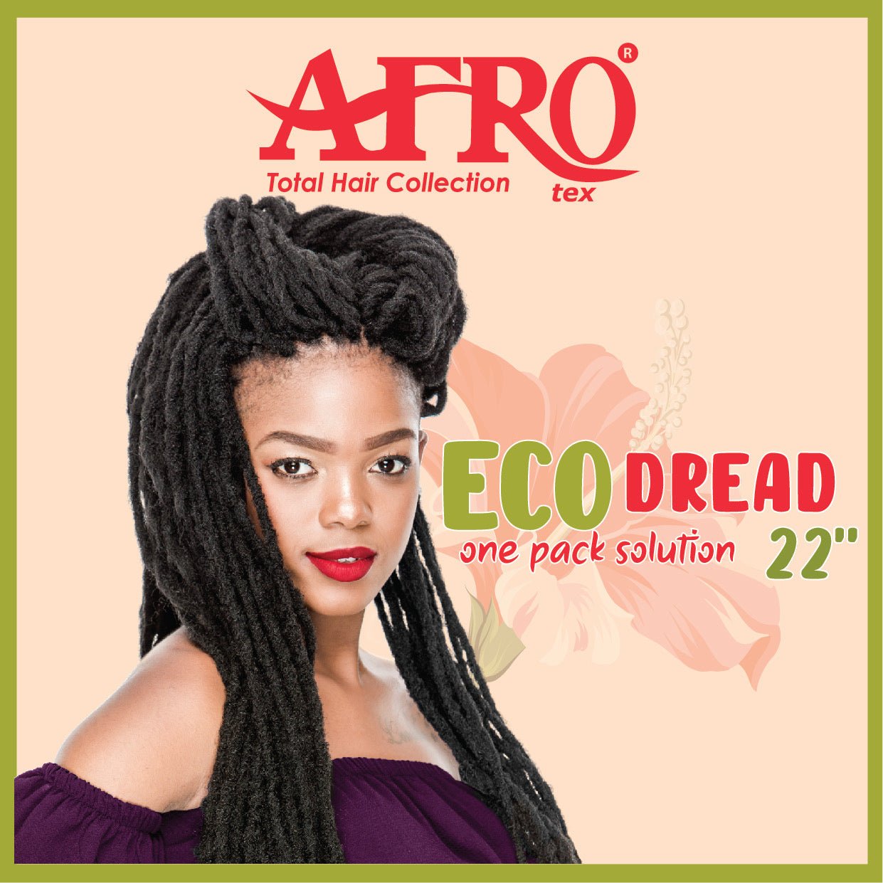 Afro Eco Dread Hair Extensions 22”