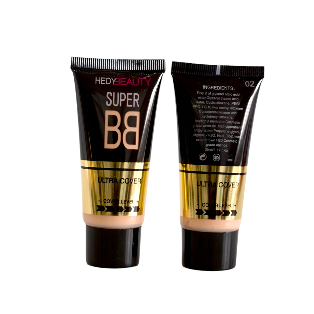 HedyBeauty Super BB Foundation 35ml – Perfect Coverage, Lightweight Feel