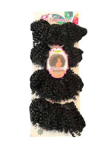 Hot Curls Short Length Synthetic Hair Extentions