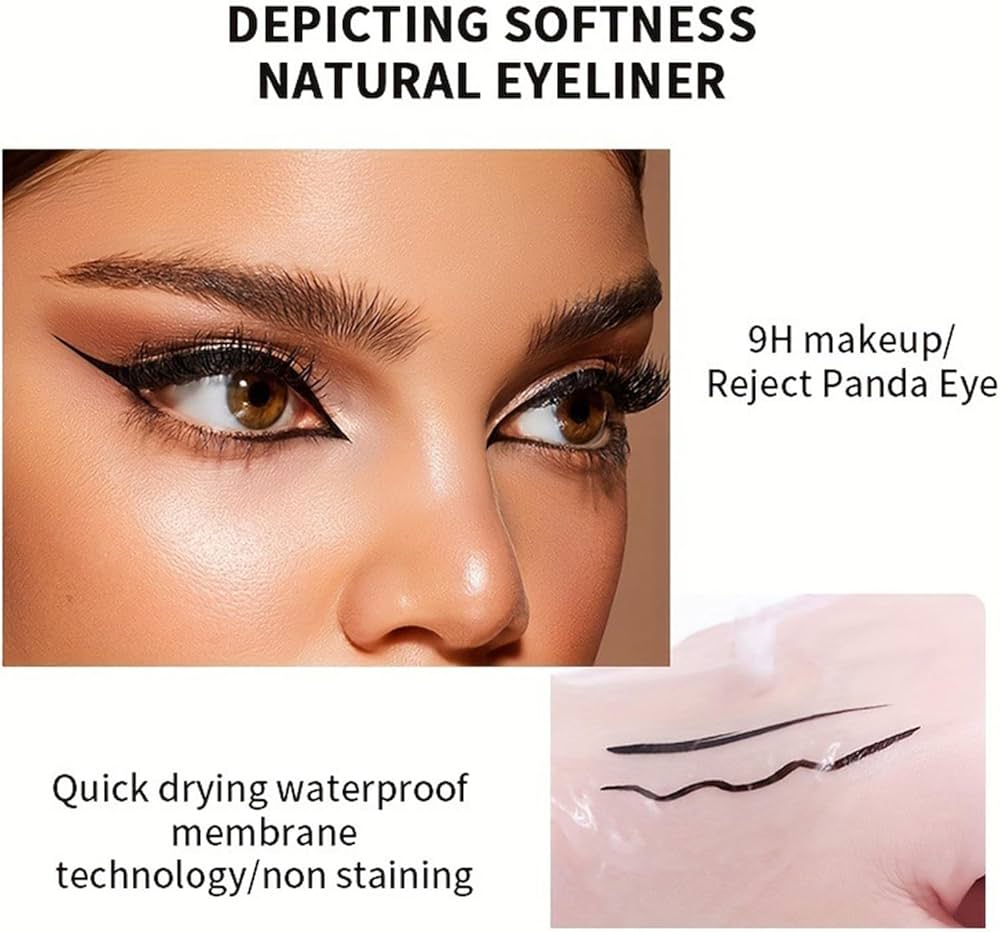 Black Liquid Eyeliner - Bold Color & Precision Application