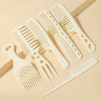 Essential Hair Styling 6 Flat Comb Set