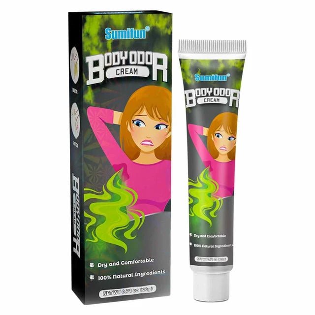 Body Deodorant Cream - Eliminates Armpit Odor & Controls Sweat