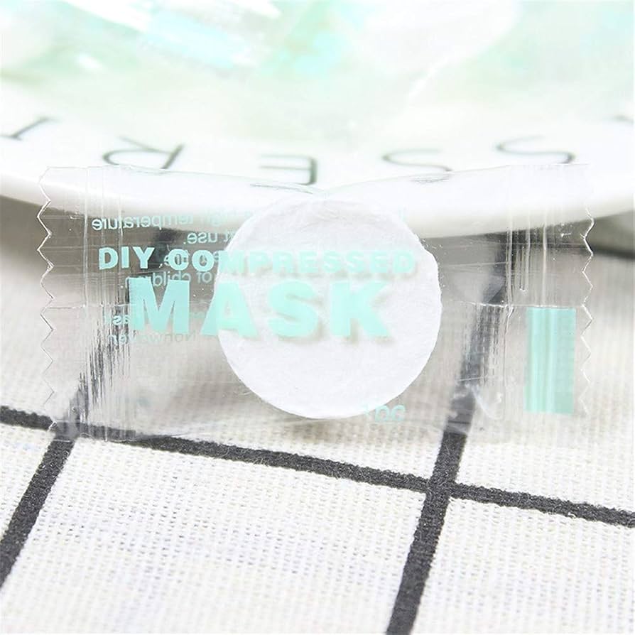 Compressed Disposable Facial Masks – Hydration On-the-Go Pack