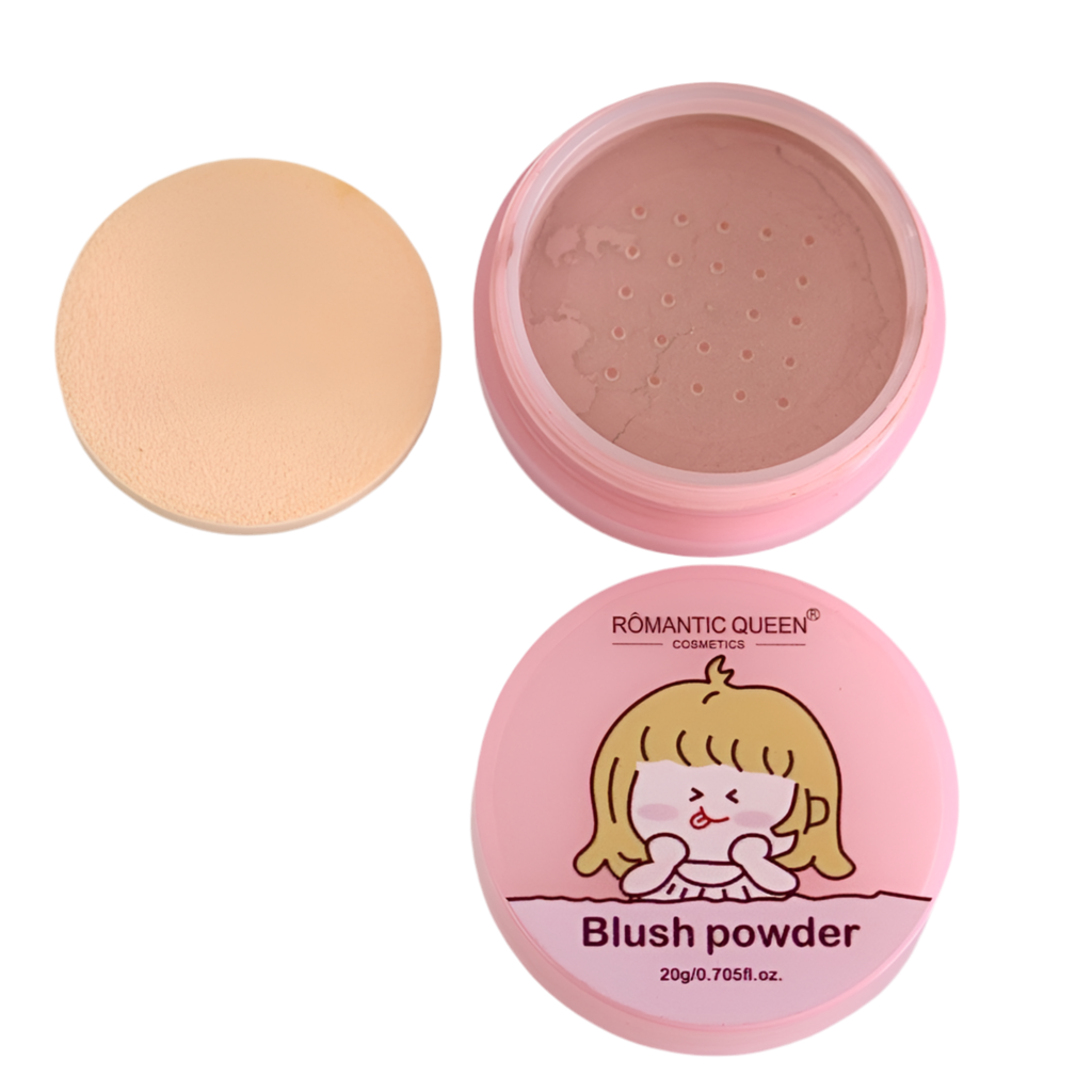 Romantic Queen Blush Powder 20g | Natural Rosy Glow