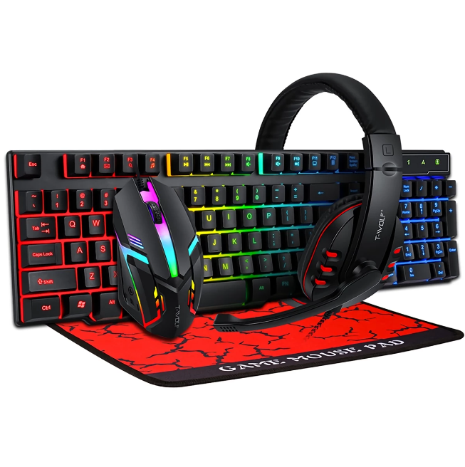 T-WOLF TF800 4 IN 1 Gaming Combo set