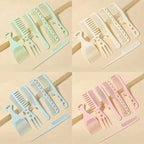 Essential Hair Styling 6 Flat Comb Set