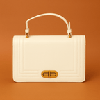 60023 Box-Style Structured Handbag – Sleek, Modern & Multi-Way Wear