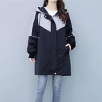 Fleece Lined Hooded Windbreaker – Warm Casual Outdoor Jacket